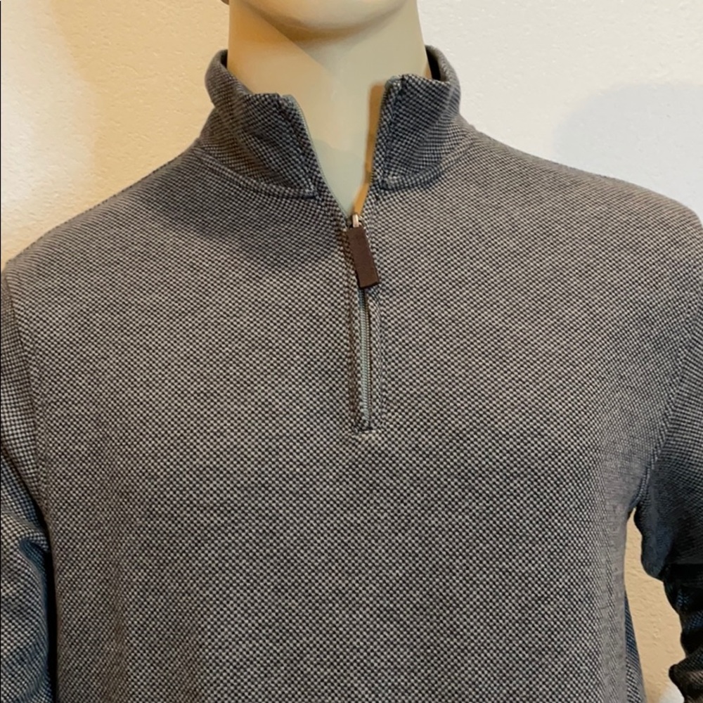 Tasso Elba 1/4 Zip Pullover Long Sleeve Size (M) - Picture 1 of 7